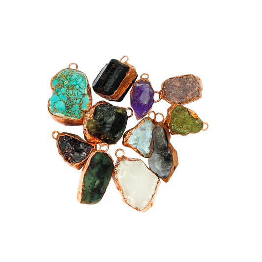 X Large Gemstone Charm