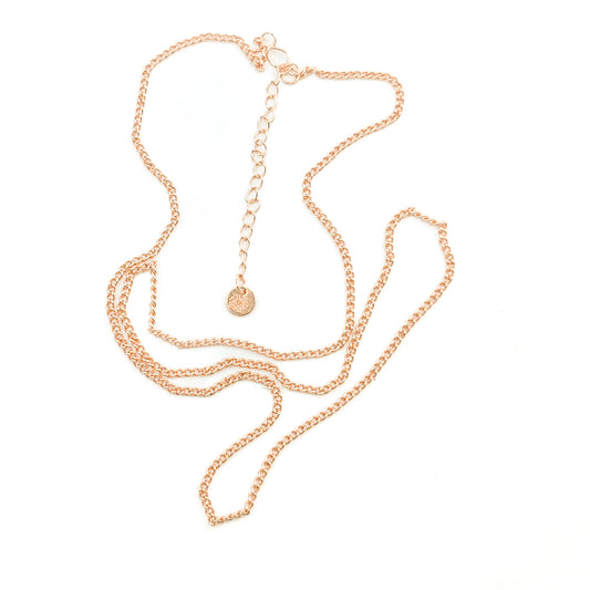 Fine Long Curb Chain