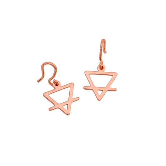Small Earth Earrings