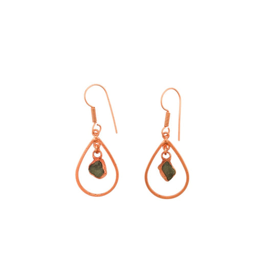 Emerald Drop Earrings