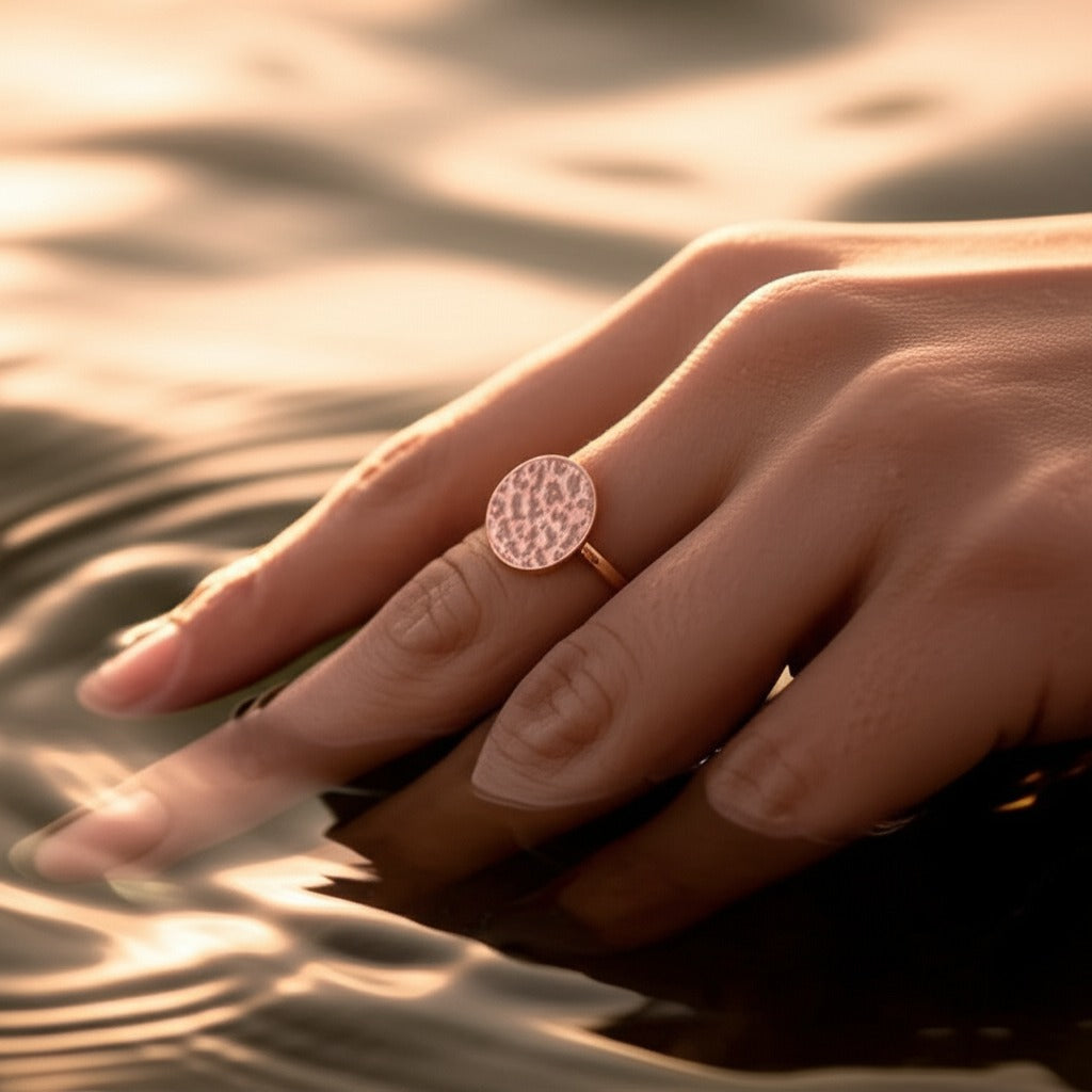 Medium Ripple Ring