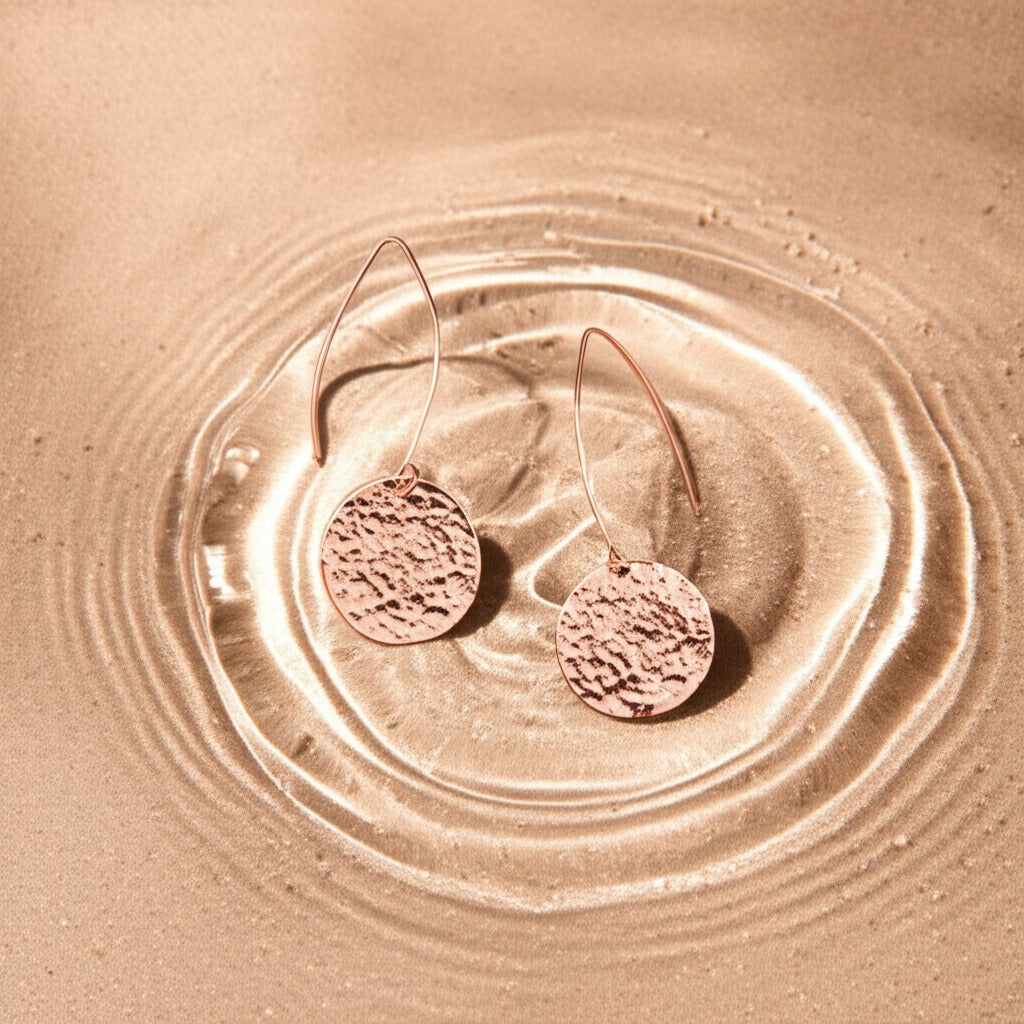 Large Ripple Earrings