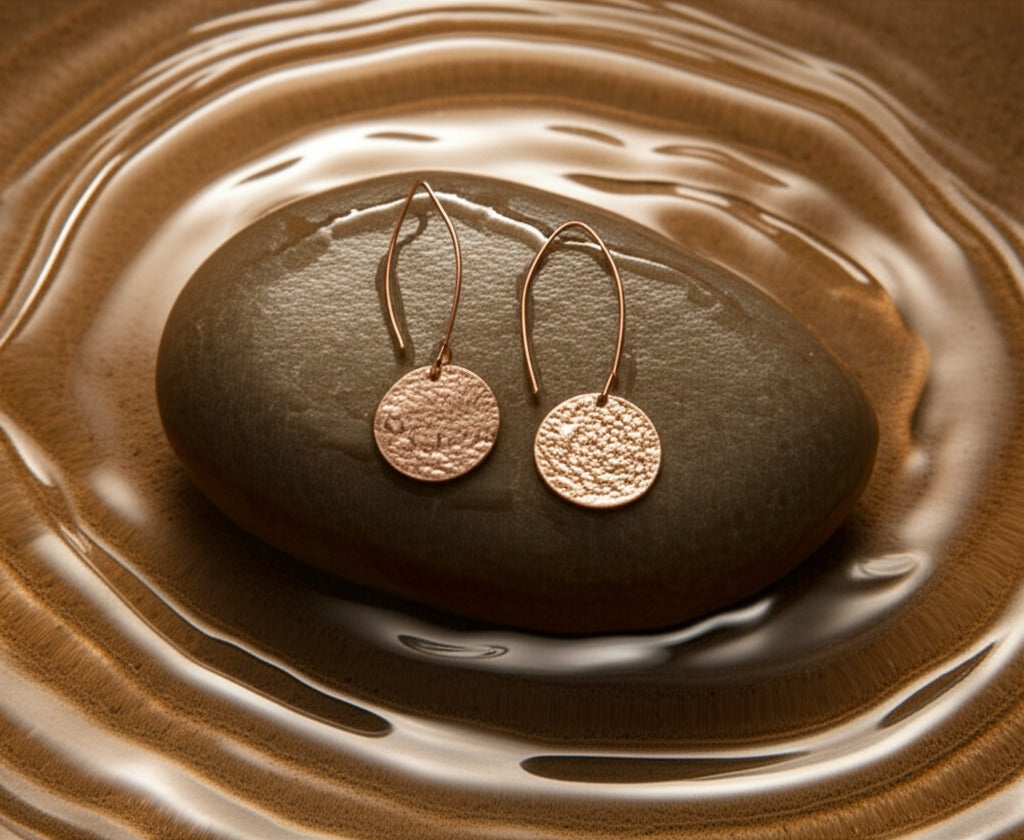 Large Ripple Earrings