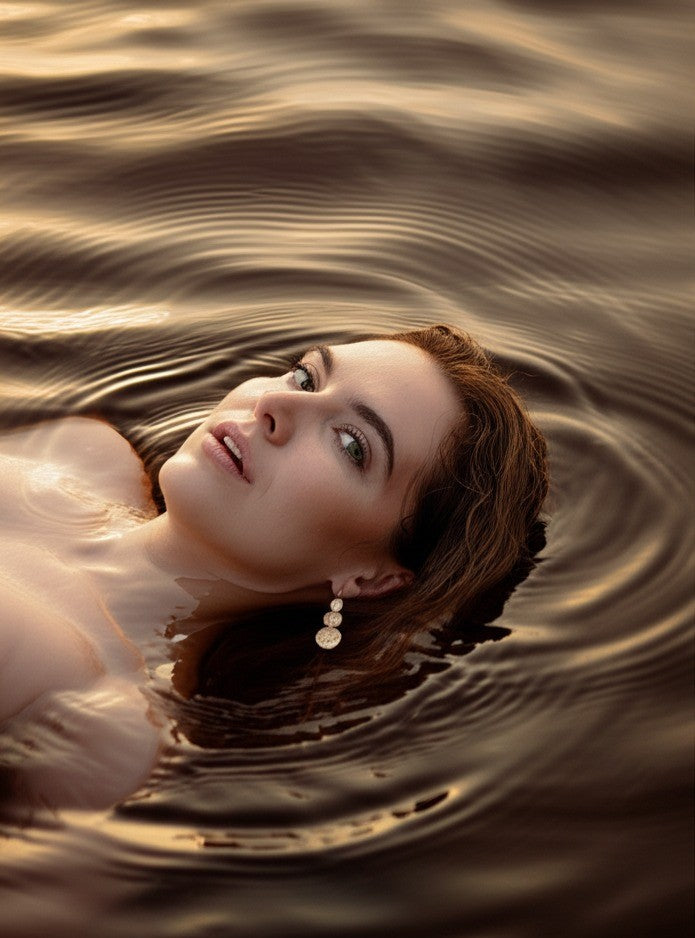 Cascading Ripple Earrings