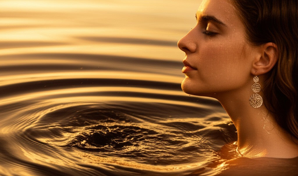 Cascading Ripple Earrings