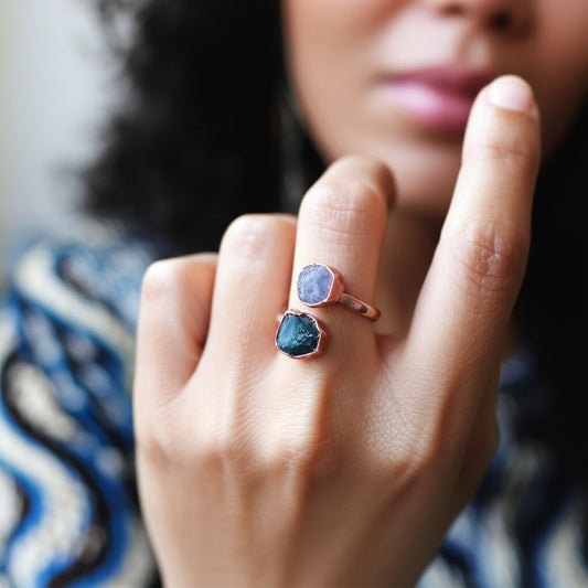 Chosen Stones Small Open Ring