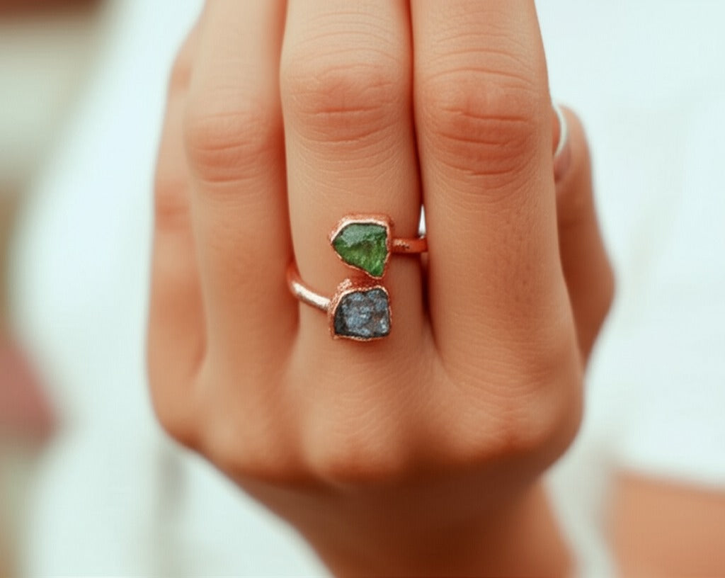 Chosen Stones Small Open Ring
