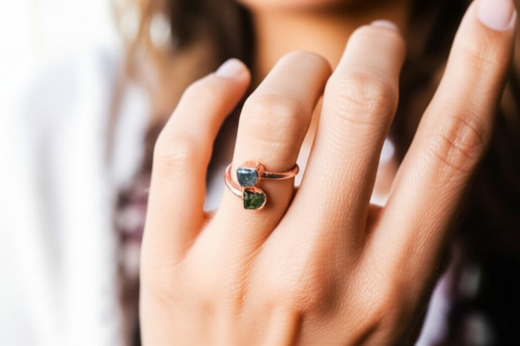 Chosen Stones Small Open Ring