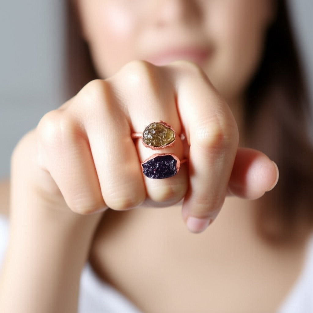 Chosen Stones Large Open Ring