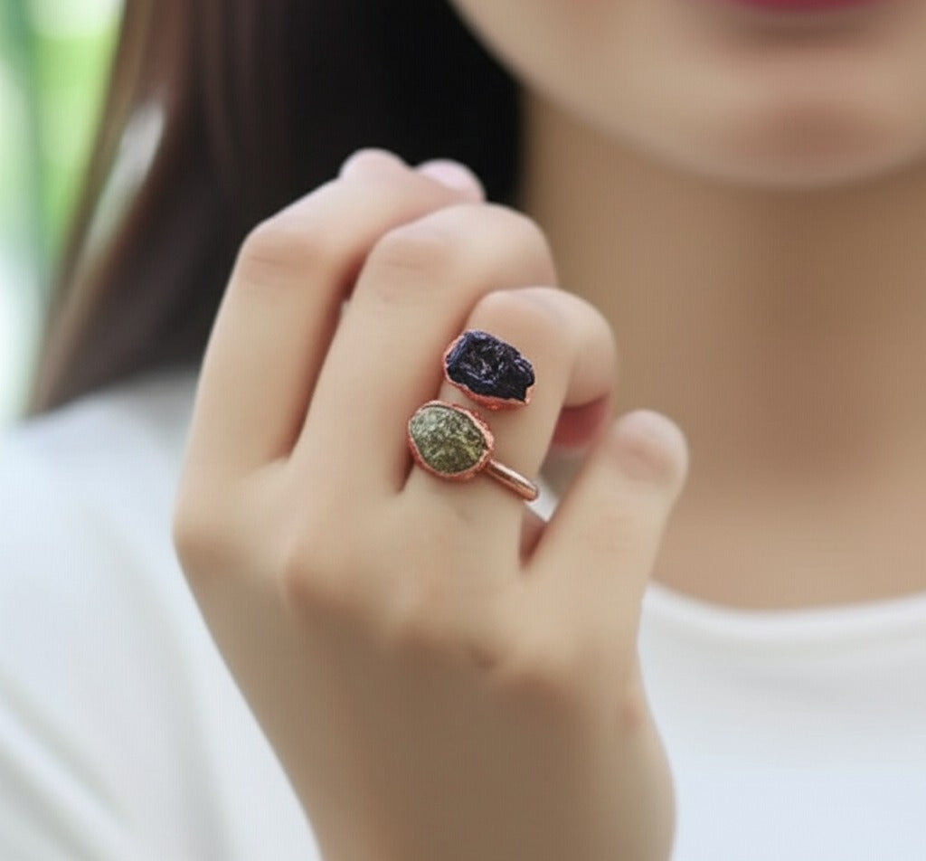 Chosen Stones Large Open Ring