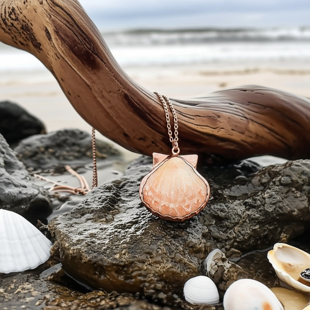 Scallop Shell Pendant