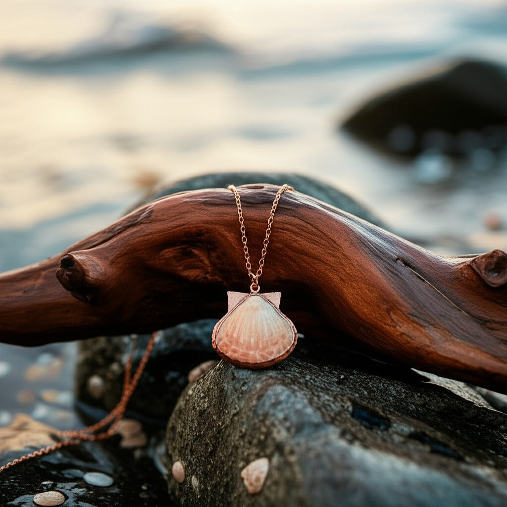 Scallop Shell Pendant