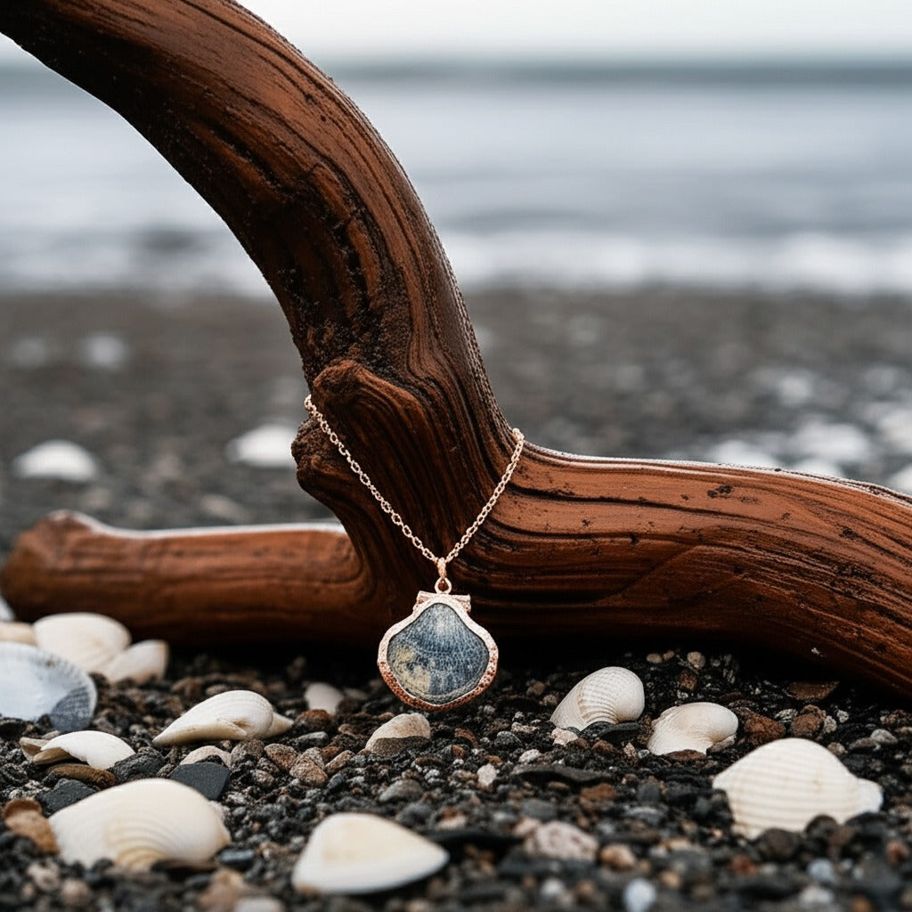 Scallop Shell Pendant