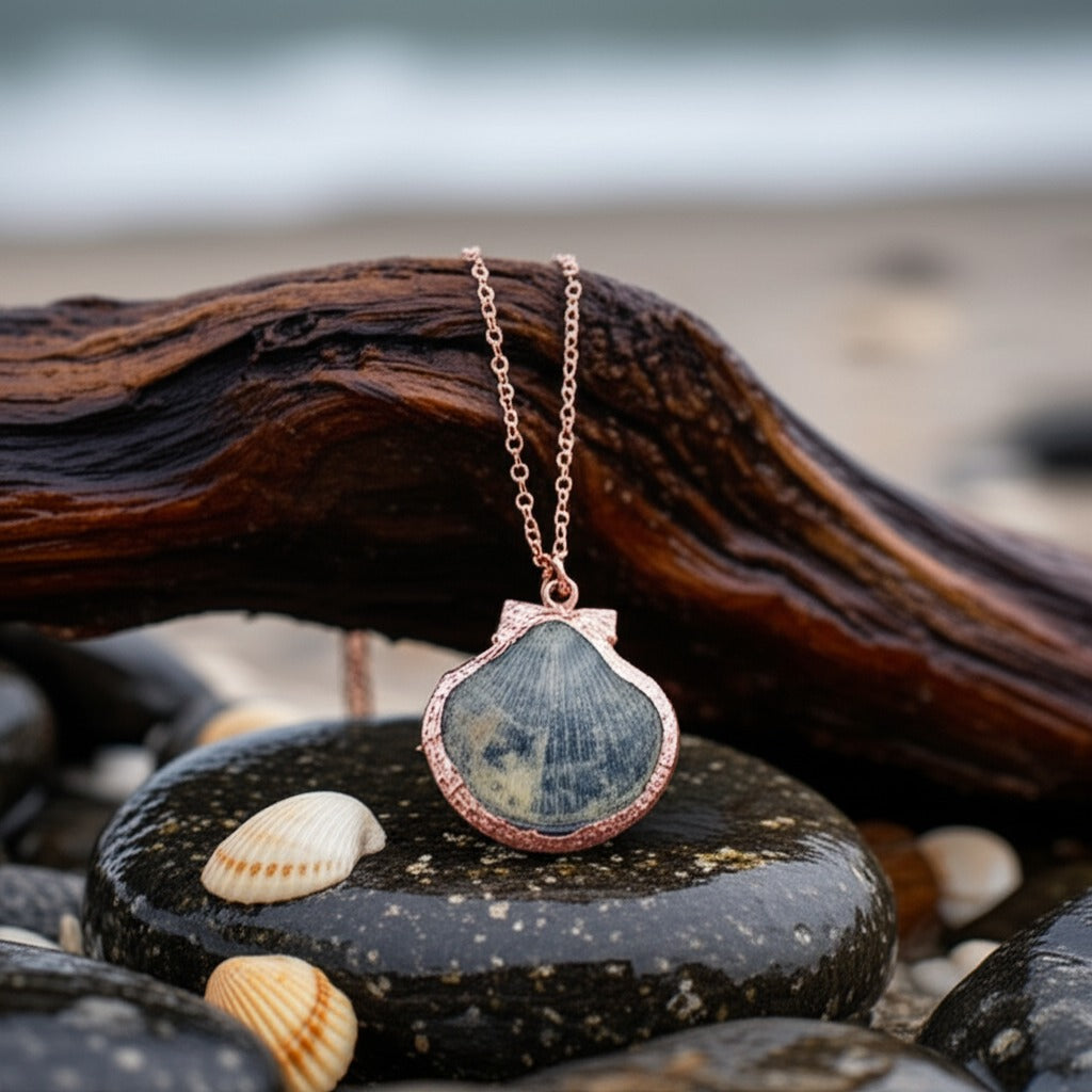 Scallop Shell Pendant