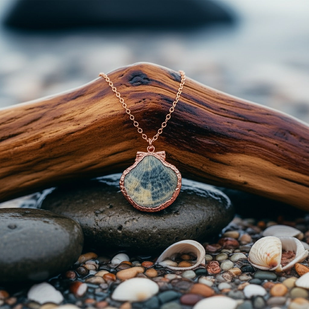 Scallop Shell Pendant