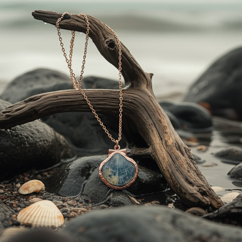 Scallop Shell Pendant
