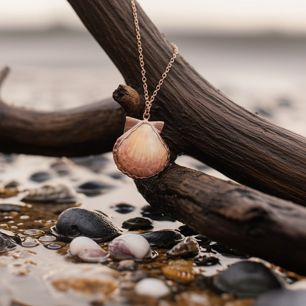 Scallop Shell Pendant