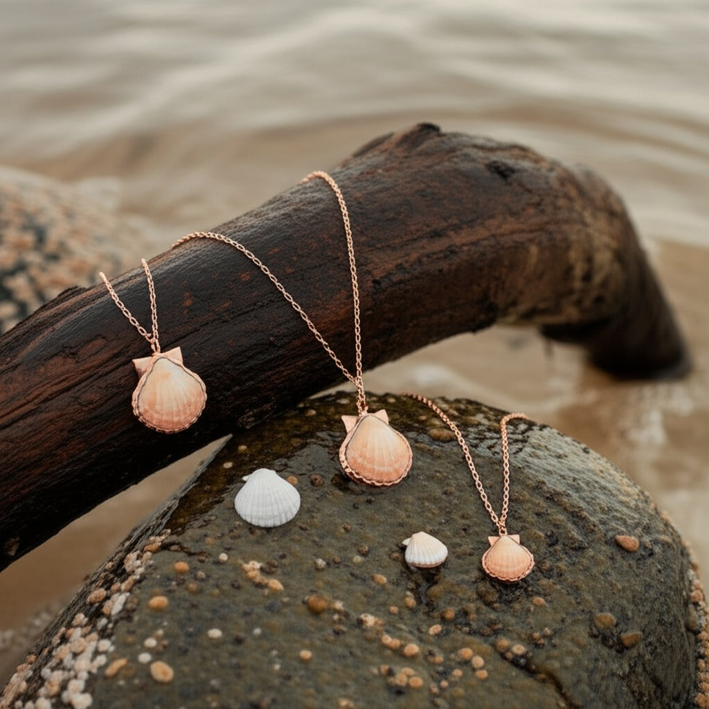 Scallop Shell Pendant
