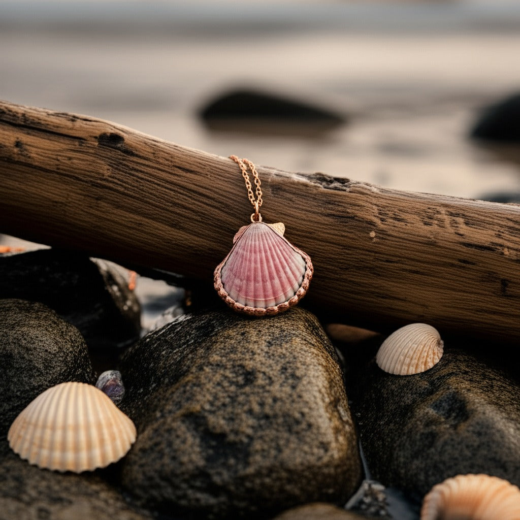 Scallop Shell Pendant