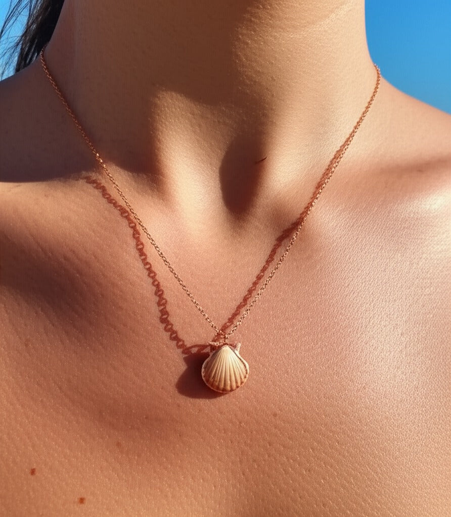 Scallop Shell Pendant