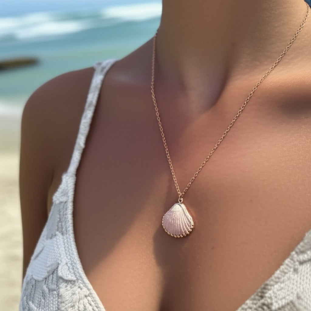 Scallop Shell Pendant