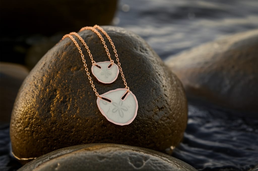 Pansy Shell Pendant