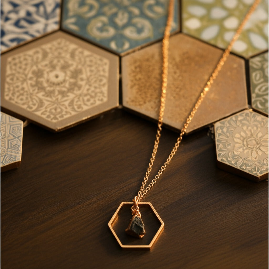 Hexagon Necklace