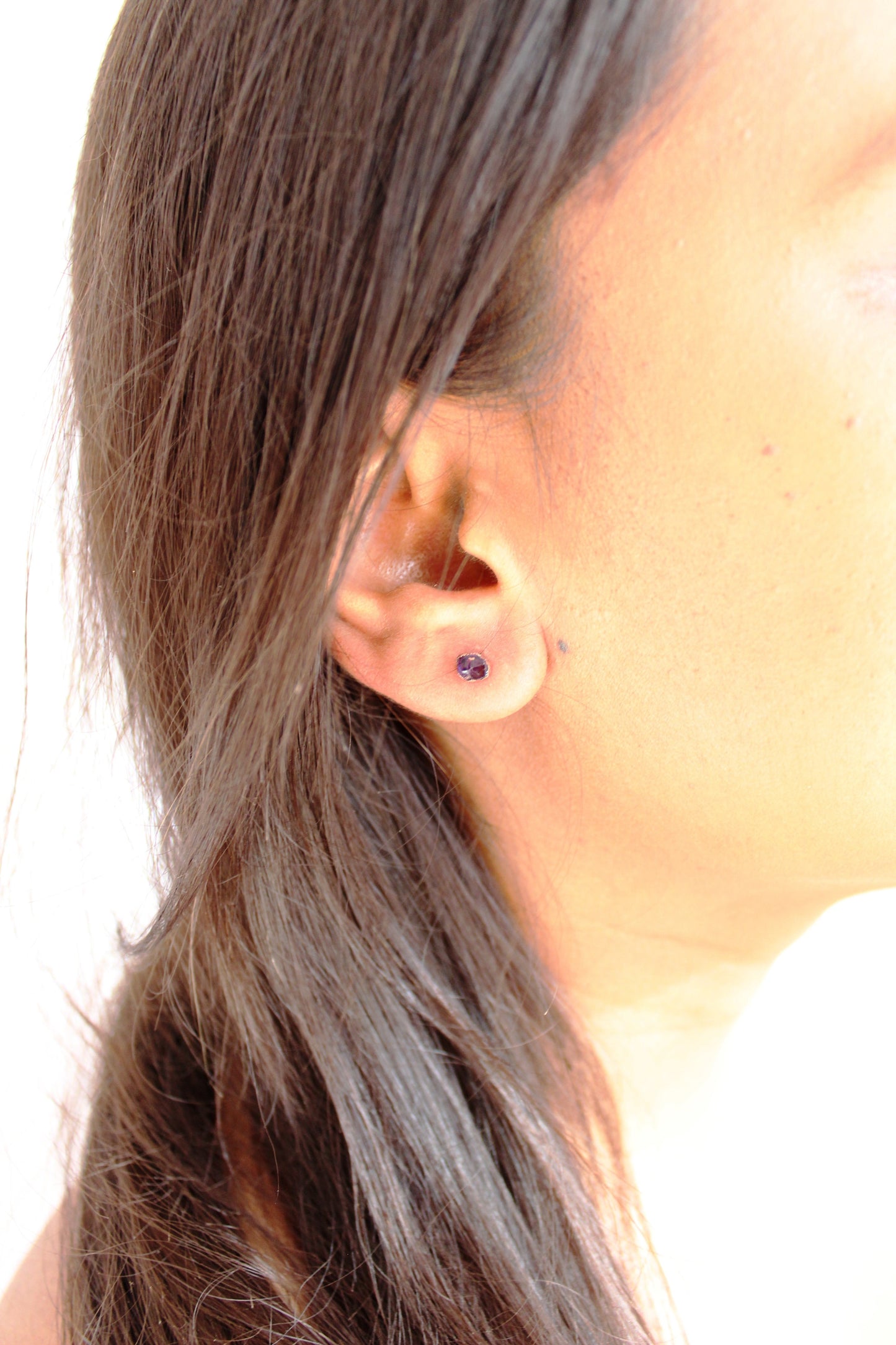 Small Birthstone Studs