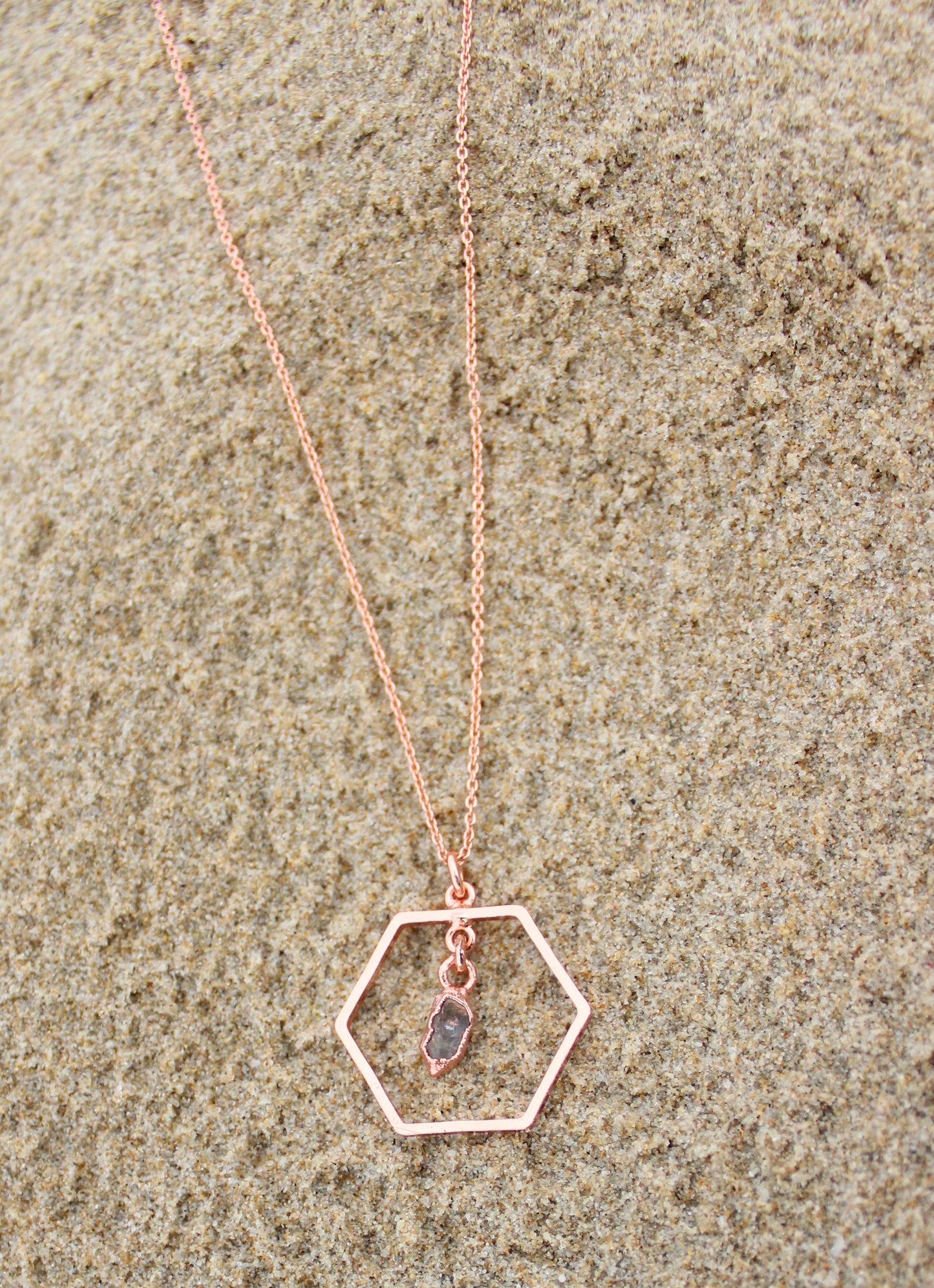 Hexagon Necklace