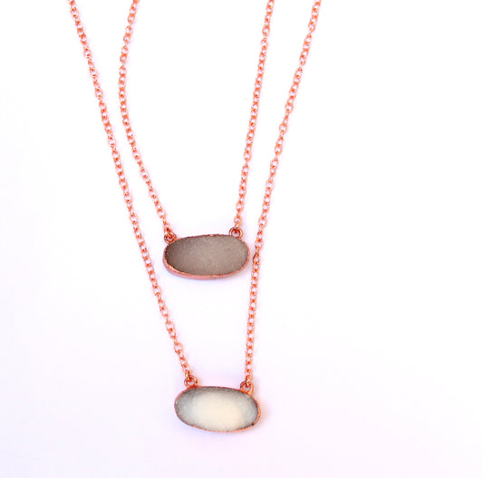 Druzy Necklaces