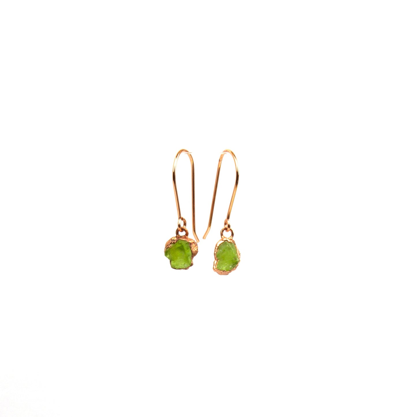 Small Birthstone Short Dangly Earrings