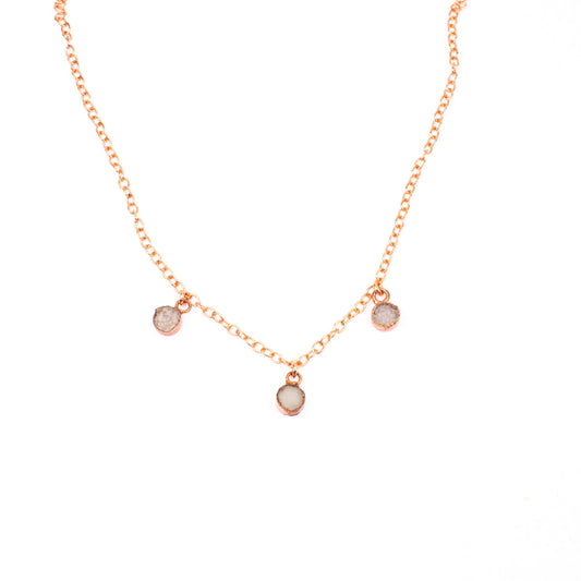 Druzy Charm Necklace