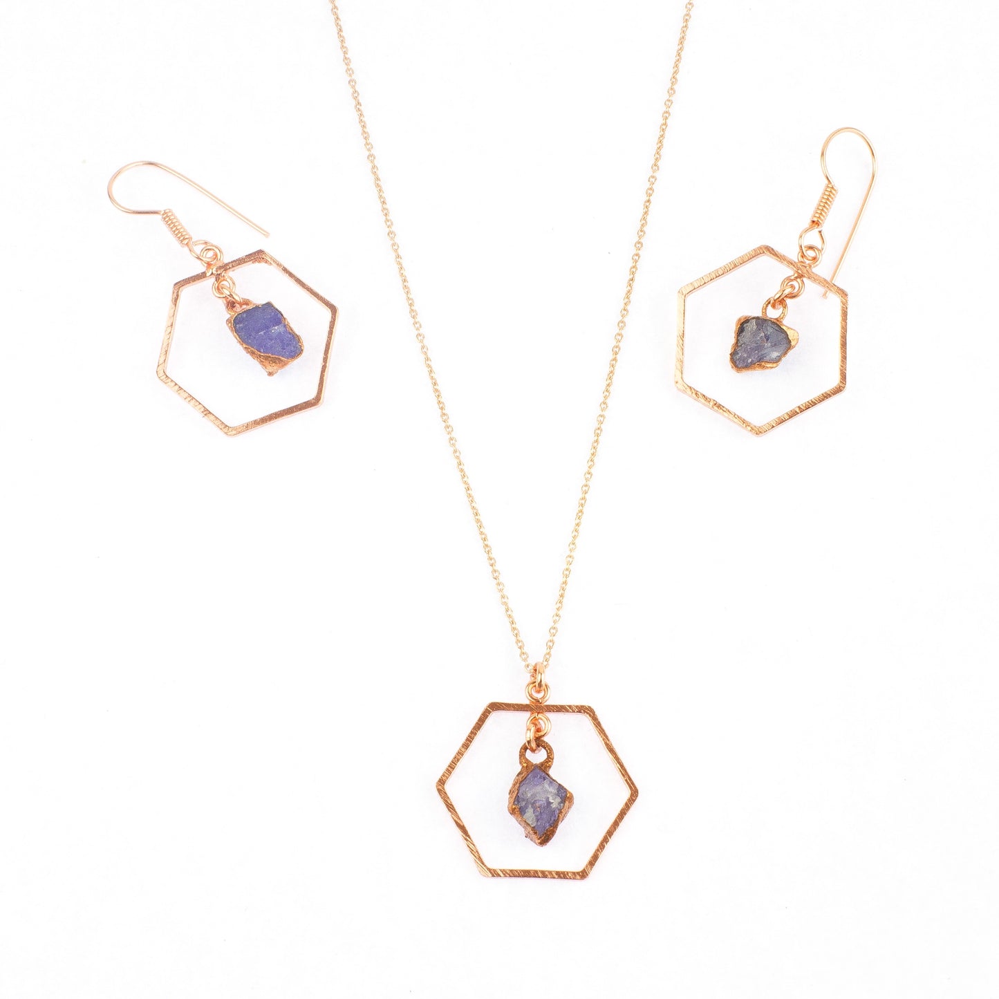 Tanzanite Hexagon Set