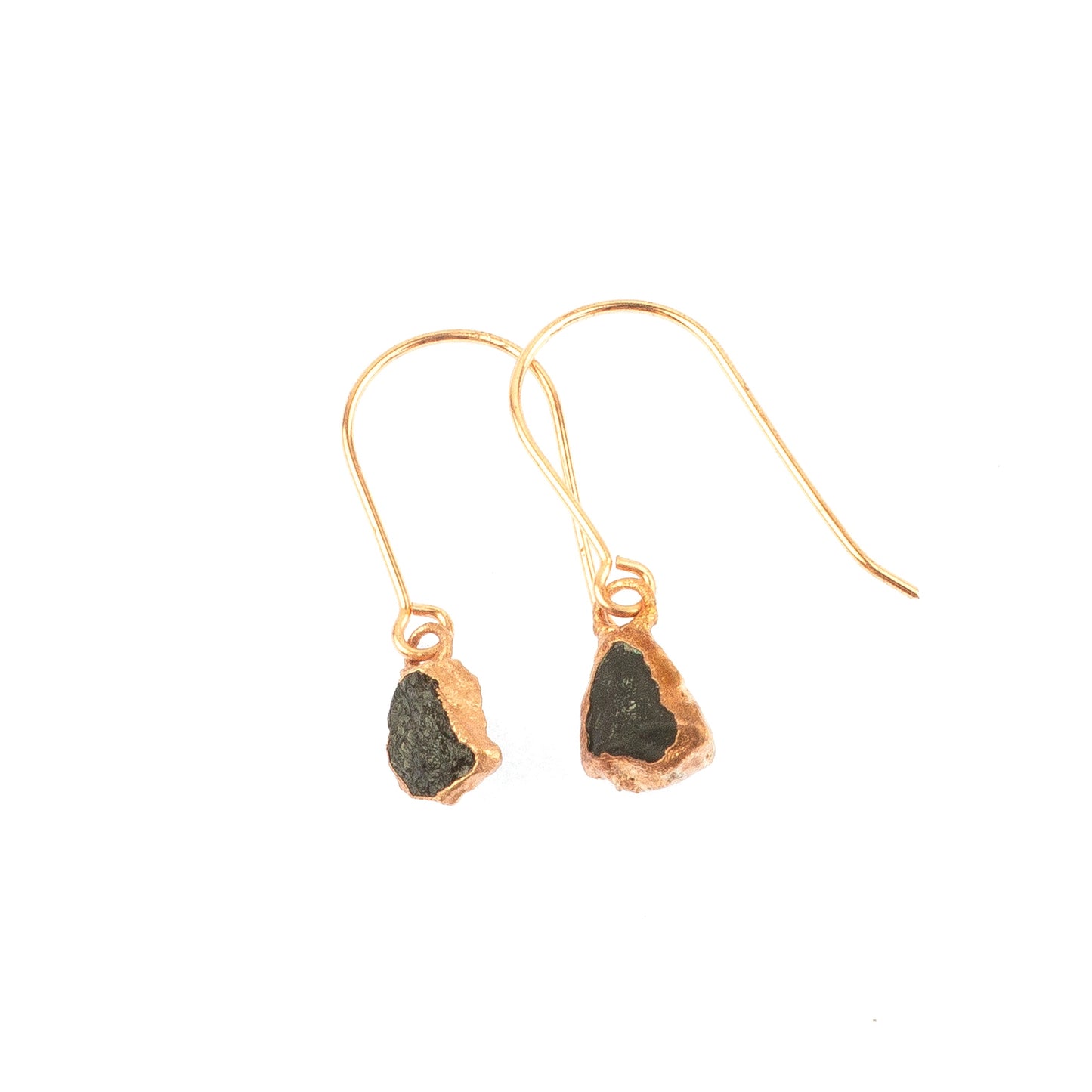 Small Birthstone Short Dangly Earrings