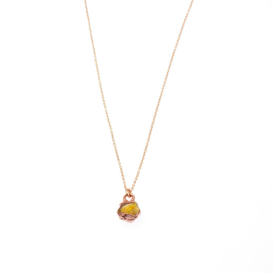 Small Citrine Necklace