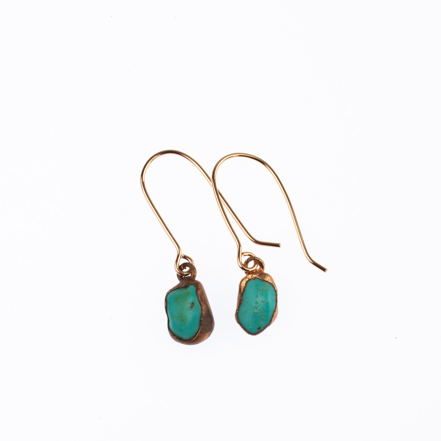 Small Birthstone Short Dangly Earrings