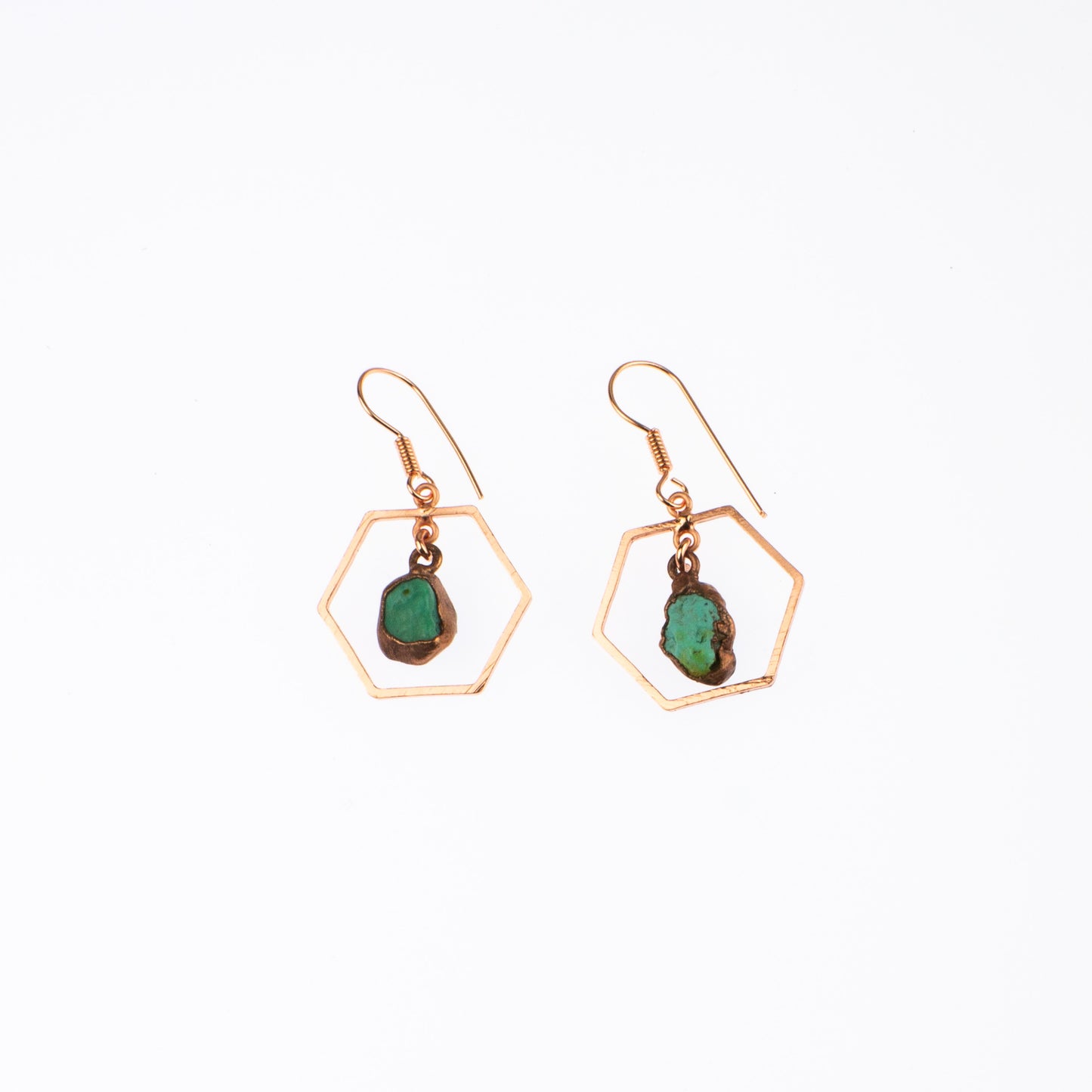 Turquoise Hexagon Set
