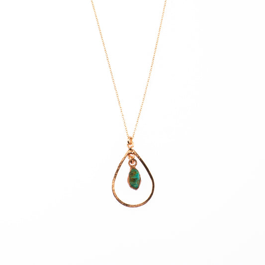 Turqoise Drop Necklace