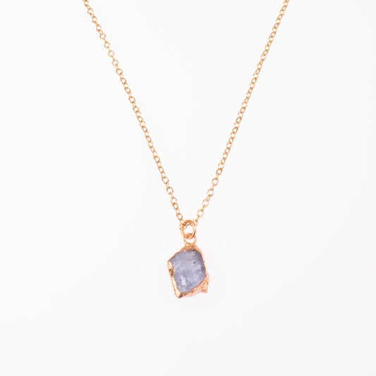 Large Tanzanite Necklace