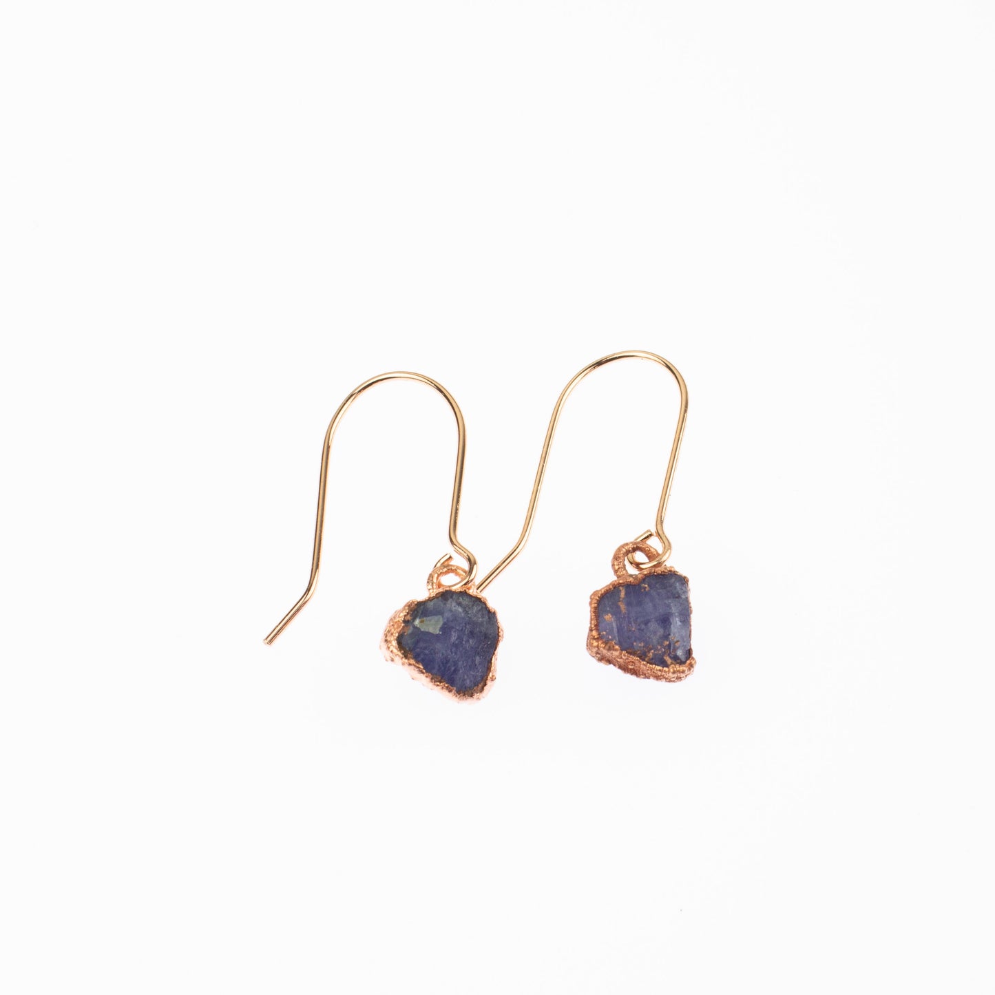 Small Birthstone Short Dangly Earrings