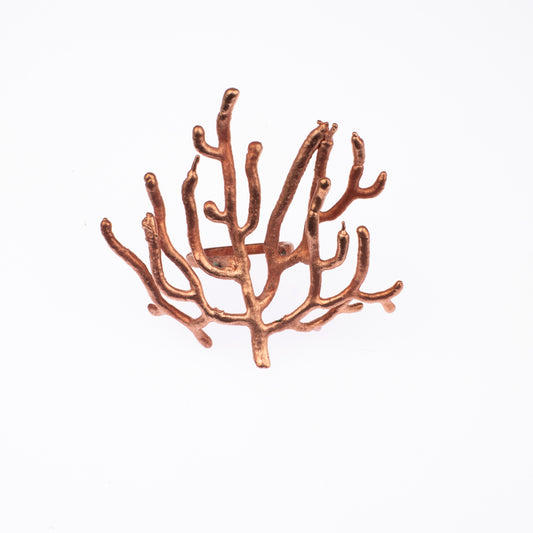 Statement Sea Fan Ring