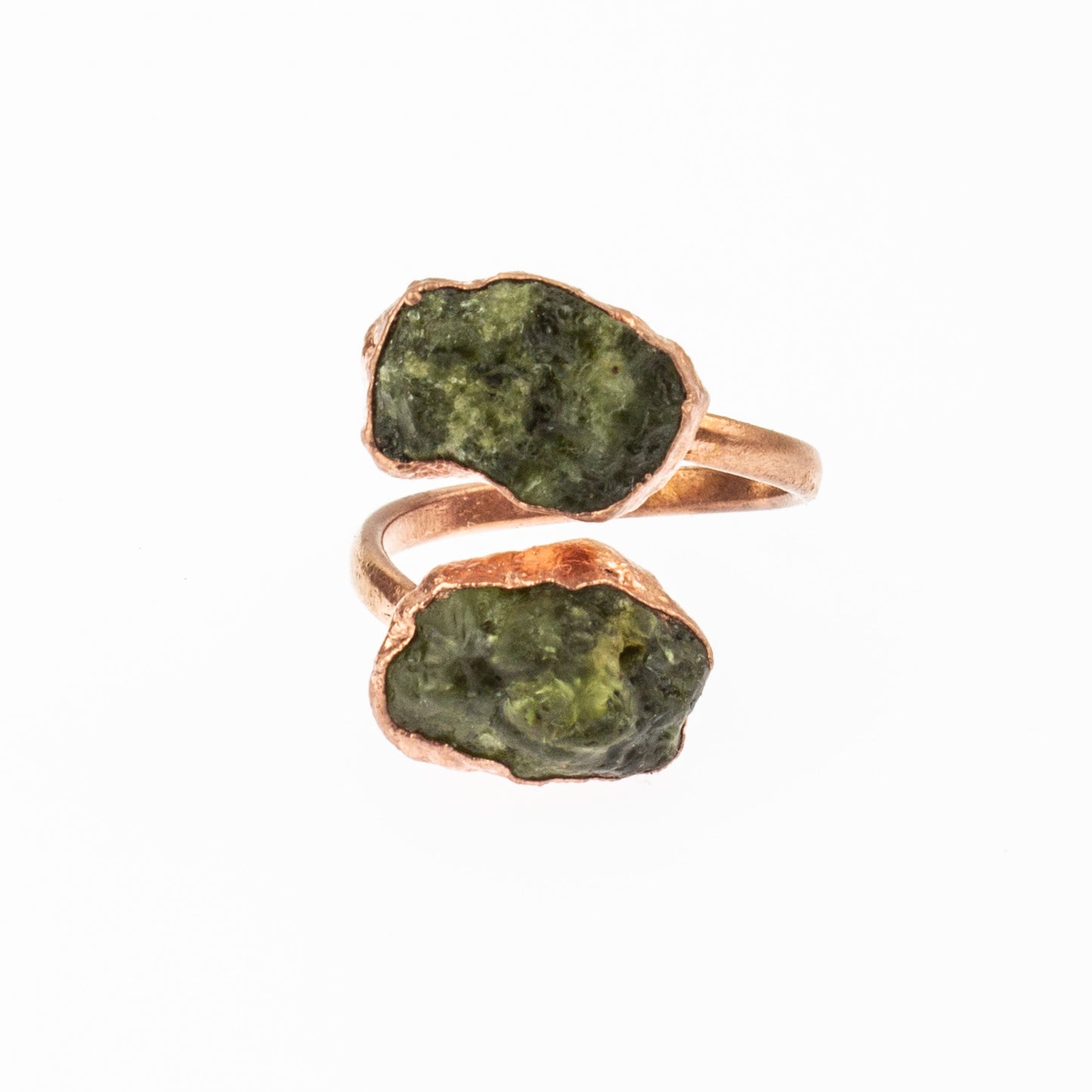 Large Birthstone Open Ring