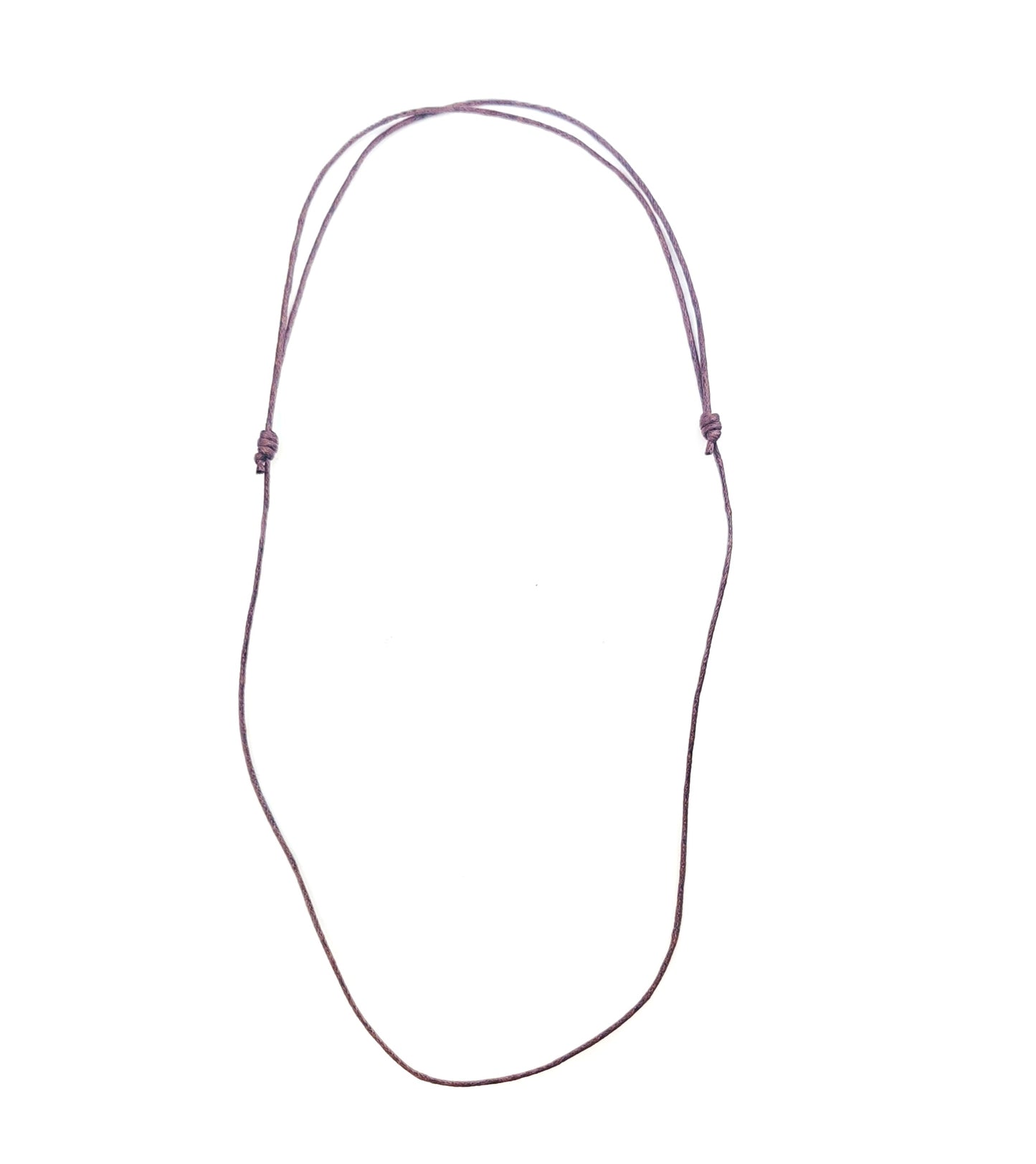 Waxed Cotton Cord Necklace