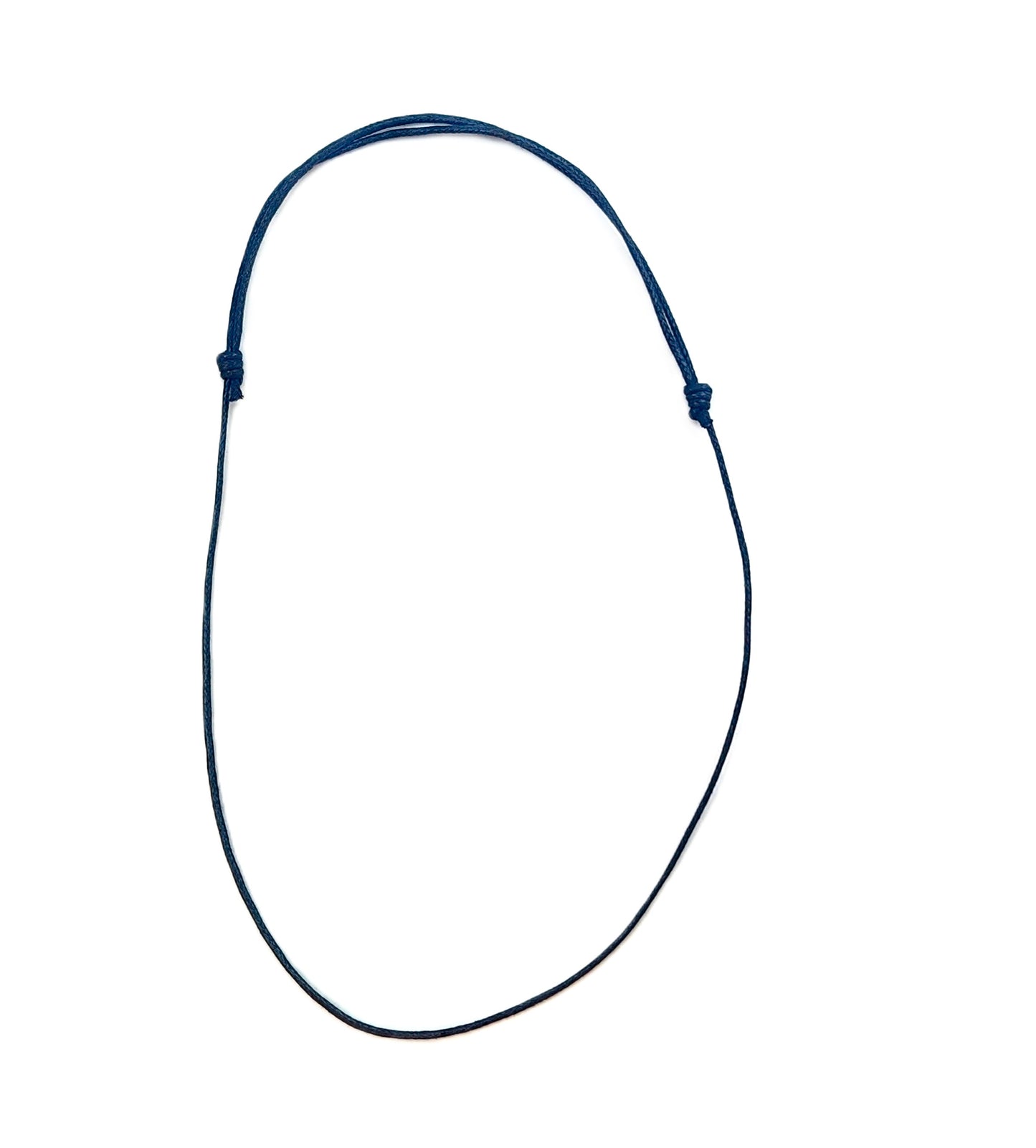 Waxed Cotton Cord Necklace