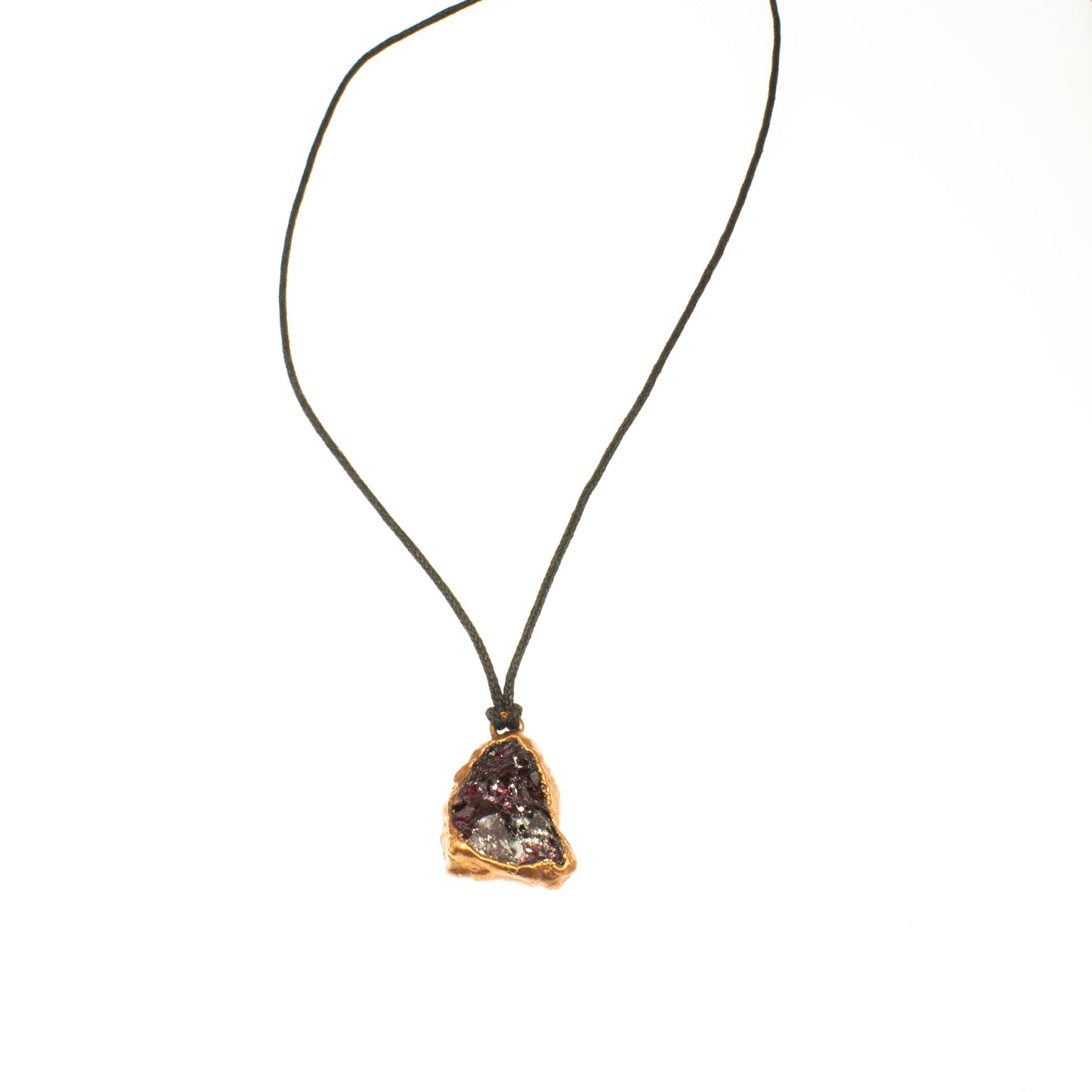 X Large Red Garnet Pendant