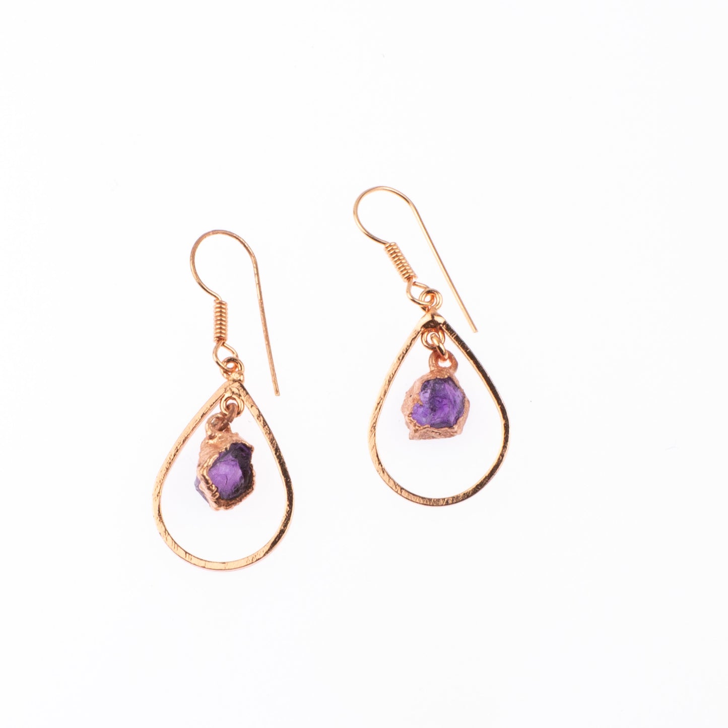 Amethyst Drop Earrings