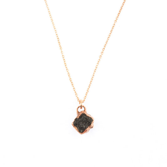 Small Black Tourmaline Necklace