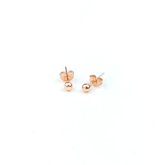 Small Round Copper Studs