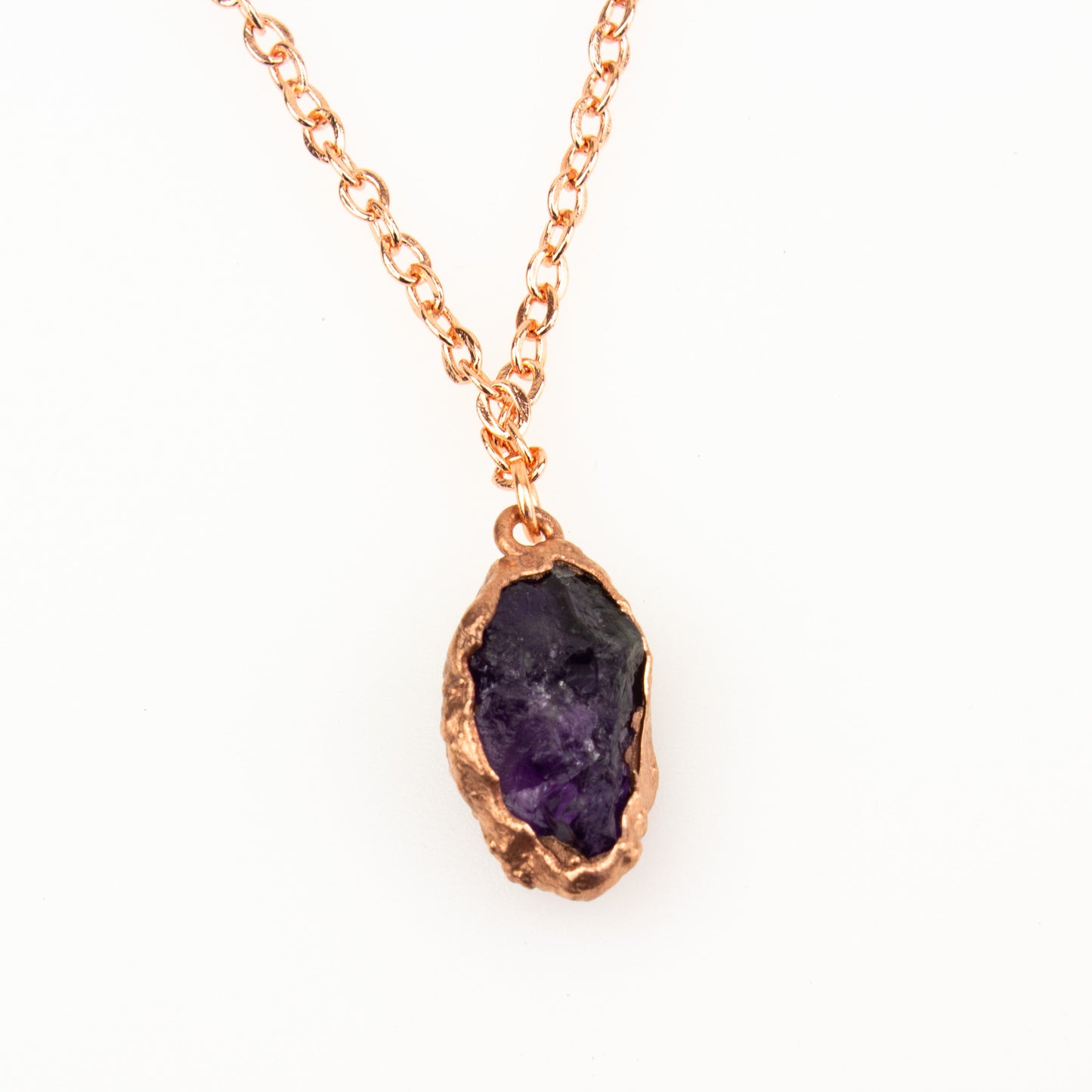 X Large Amethyst Pendant