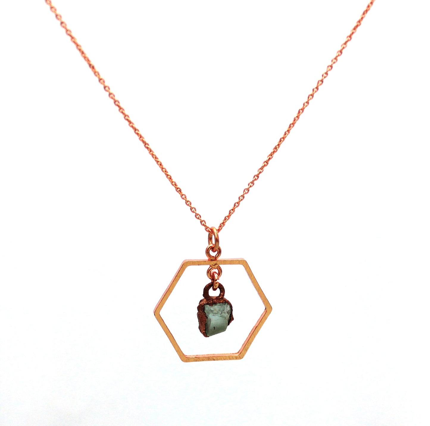Aquamarine Hexagon Set